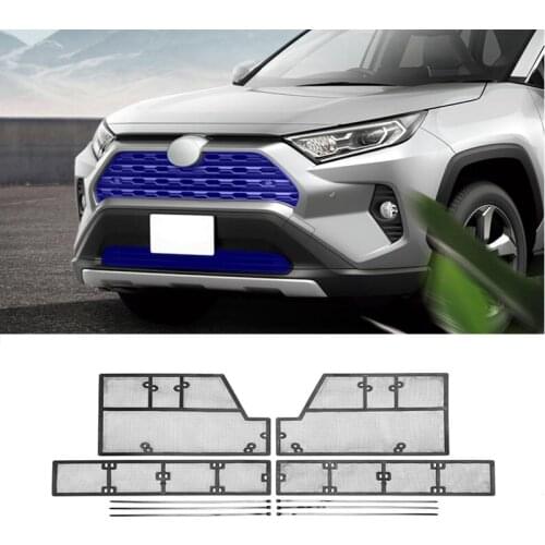 DNHFC For Toyota RAV4 RAV 4 XA50 2020 Front grille modified water tank protection net engine protection insect net