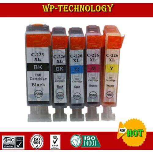 Compatible for PGI225 CLI226 ink cartridges suit for Canon PIXMA MG6110/6120/6120Refurbished/6220/8120/8120B/8220 etc