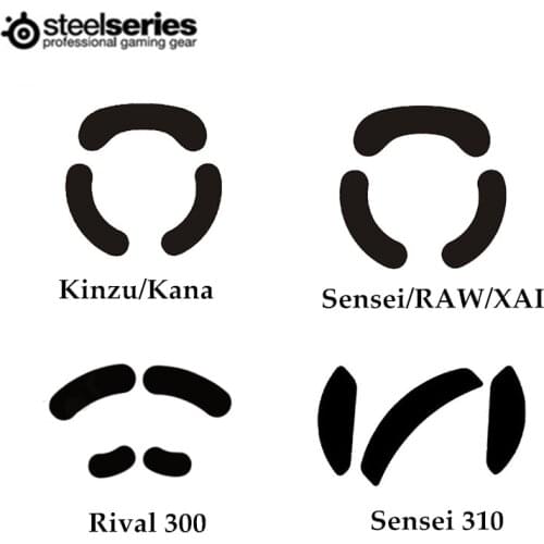 SteelSeries Mouse skates mouse feet pads for SteelSeries XAI / Sensei / RAW / MLG with free gifts