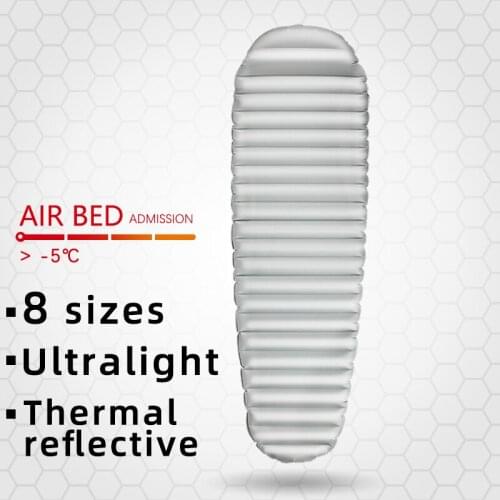 Camping sleeping pad mat Ultralight Inflatable mattress in tent Folding bed Portable Travel hiking trekking Air matt
