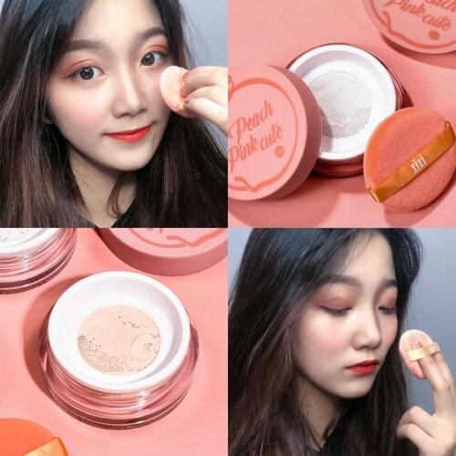 XIXI Honey Powder Light Face Loose Powder 2 Colors Setting Finish Power Makeup Oil-control Longlasting Waterproof Cosmetic QBMY