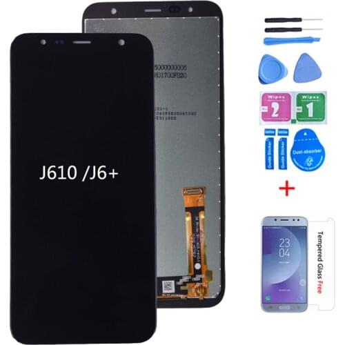 Original For Samsung Galaxy J6 PLUS J610 SM-J610F J610FN LCD display Touch Screen Assembly for Samsung J6 plus lcd screen