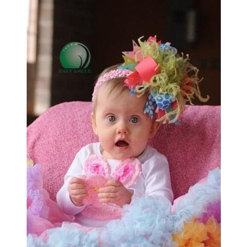 2019 fashion Christmas Girls' Accessories baby headwear headbands gift hair bands
