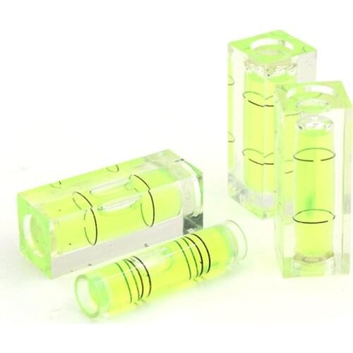 5pcs Multifunctional Mini bubble Level Woodworking Wooden Horizontal Bubble Mini Level Feet Foot Slope Measuring Tools