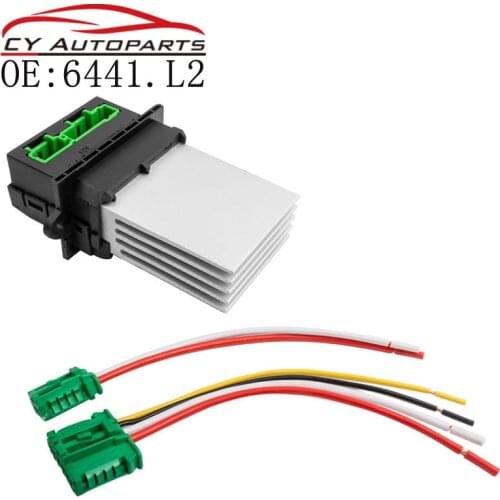 YAOPEI High quality Heater Blower Resistor 6441.L2 7701207718 7701048390 For Renault Citroen C2 C3 C5 Peugeot 406 107 207 607