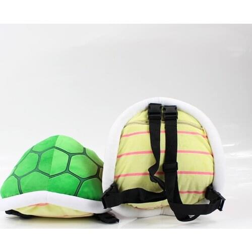 30cm Children Turtle Lovers kids Plush Backpack Shells Stuffed Bag Shoulder Bag Show Props Tortoiseshell Toys