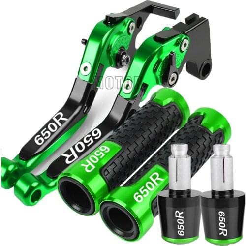 For KAWASAKI NINJA650R 2017-2020 2018 2019 2020 NINJA 650R CNC Motorcycle Adjustable Folding Brake Clutch Lever Handle Grips End