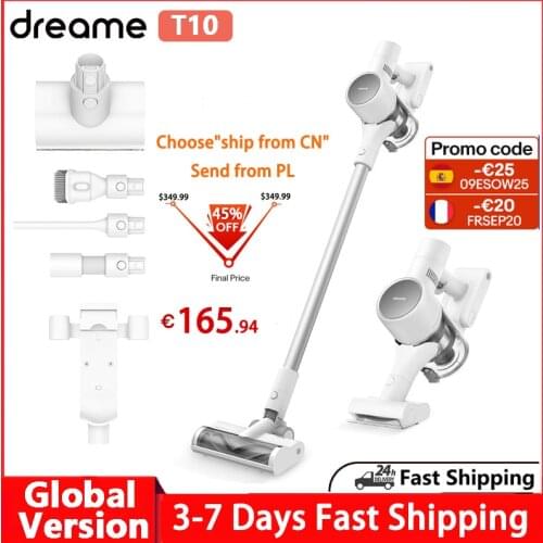 Dreame T10 Handheld Cordless Vacuum Cleaner Intelligent All-surface Brush 20kPa All In One Dust Collector Floor Carpet Aspirator