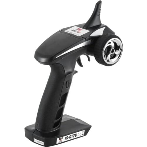 FS-GT2B FS GT2B 2.4G 3CH Gun RC Controller /w Receiver AFHDS 3-channel Gun-style Transmitter