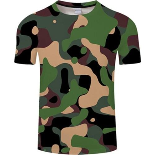 Mens Girls 3D Camouflage Printed T-shirt Casual Long Sleeve Asian Size XS-6XL Suitable for CS.GO Outdoor Reality Imitation Show