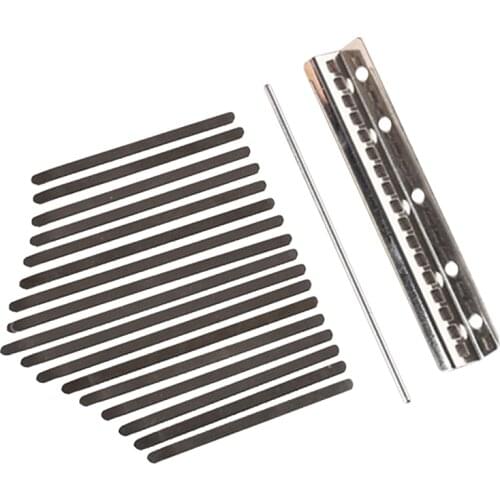 Thumb Piano Keys Set 17 Keys Kalimba Shrapnel for Kalimba Pieces Kalimba Accessories Piano Keyboard Musical Instrument