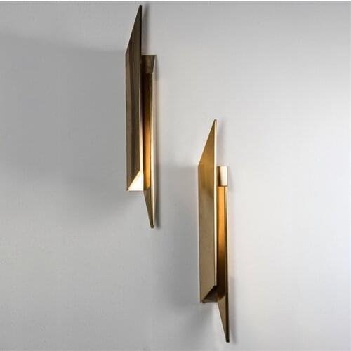 Nordic Modern Art Irregularity Wall Lamps Designer Study Room Bedroom Bedside Corridor Hall Sconces Wall Lights Deco Lighting