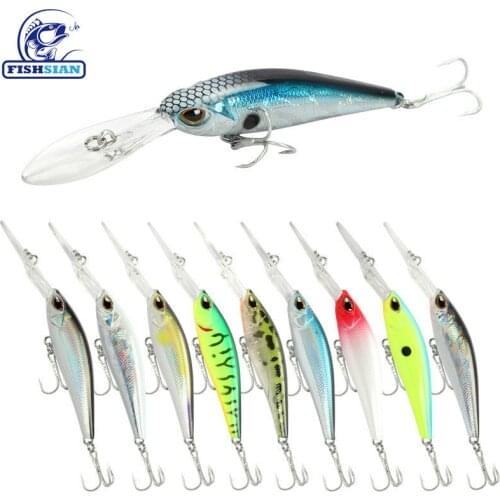 New Minnow Fishing Lure Jerkbait Mino Weights 5.6g/9.3cm Trolling Slow Sinking 0-3.5m Sea Fishing Trout Pesca Fish Bait Whopper