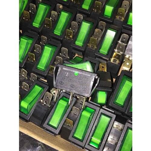 Original new 100% SC791 15A250VAC green light rocker switch