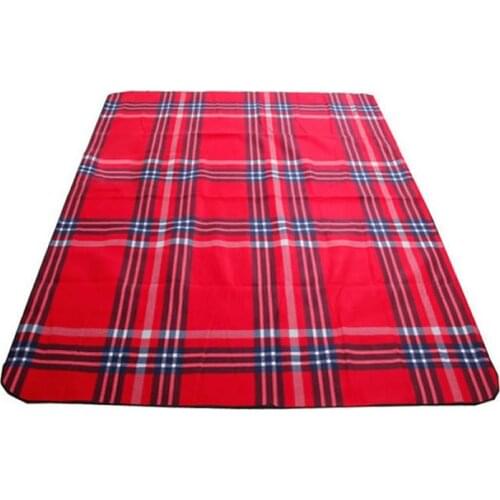 Camping Mat Plaid Foldable Tress Camping Mat Baby Climbing Waterproof Picnic Blanket Outdoor Beach Picnic 150x200cm