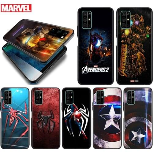 Marvel Avengers Infinity Gauntlet Logo For Honor 9 9S 9A 9C 9X 9N 9i V9 10 10i 10X X10 Lite Pro Shockproof Phone Case