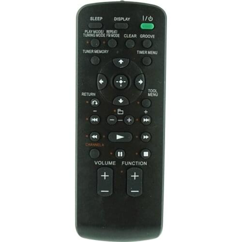 Remote Control For Sony RM-AMU012 HCD-DJ2I SS-WG2I SS-DJ2I LBT-DJ2I SA-WG2I Muteki XROSSFADE Dual iPod DJ Component System