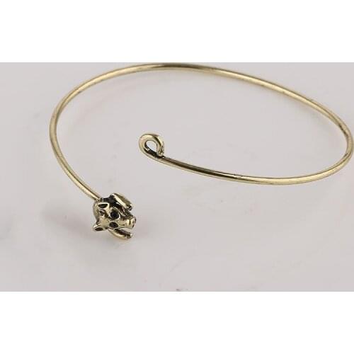 10pc Mix Color of Adjustable Bangles Twelve Zodiac Lovely Pig Head Bangle For Men And Women Kids Love Wholesale Free Shipping