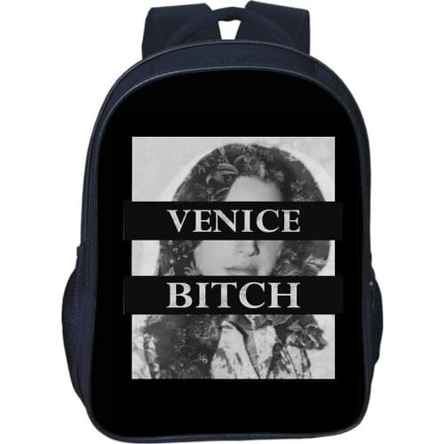 Singer Lana Del Rey Backpack Student School Bags Teenagers Knapsack Boy Girl Double-layer Backpack Men Travel Bag Women Bagpack