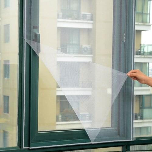 2M Self-adhesive Mosquito Door Window Curtains Screens Partition Summer Insect Mesh FIy Bug Shielding Protector DIY supplies