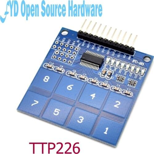 TTP226 8 Channel Digital Capacitive Switch Touch Sensor Module