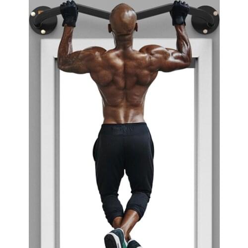 Horizontal Bar Wall-Mounted Pull Up Training Bar with Handle 200kg Indoor Exercise Fitness Equipment Workout Chin Push Up Bar
