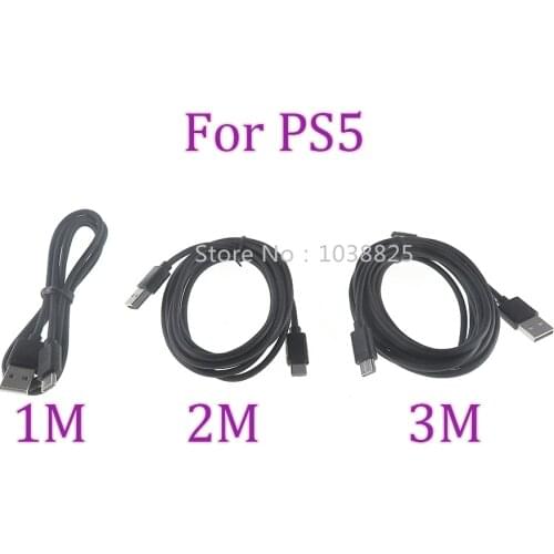 1m 2m 3m Type C USB Charger Cable Power Supply Cord for Sony PS5 Xbox series X S Controller Switch Pro Gamepad NS Lite Power
