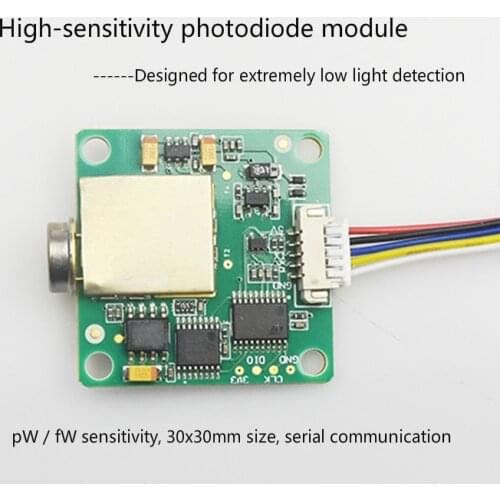 High Sensitivity Silicon Photodiode Module Detector Low Light Power Meter Biochemical Medical Fluorescence Detection