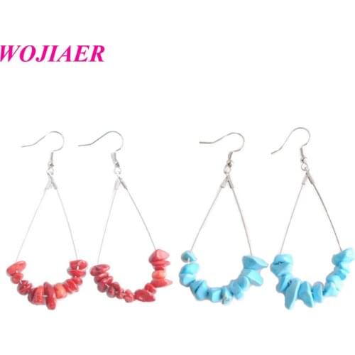 WOJIAER Dangle Earrings