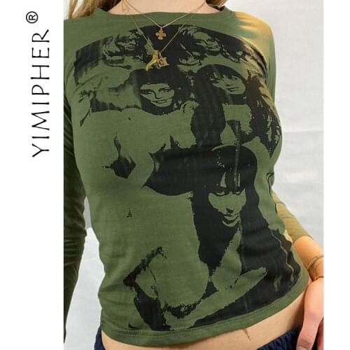 Женские футболки с принтом Yimipher China At AliExpress