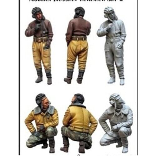 1/35 Resin Figure Model Kit Unassambled Unpainted 00E65