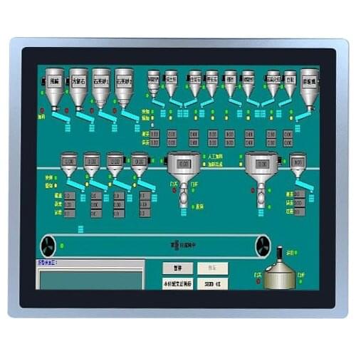 1000 nits 10.4'' Panel mount display IP65 Industrial Touch Screen LCD Monitor