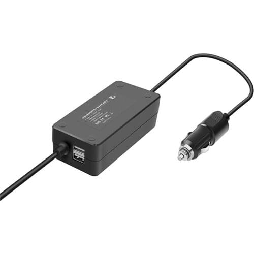 Dual-Battery Car Charger for DJI Mavic Air 2 Remote Controller Battery Car Charging Hub with 2 USB Port for DJI Mavic Air 2