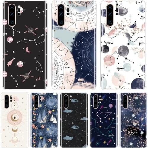 Art Star Space Phone Case For Huawei P Smart Plus 2019 P Smart Z Soft Silicone Back Cover For Huawei P30 Lite Pro P20 Lite 2019