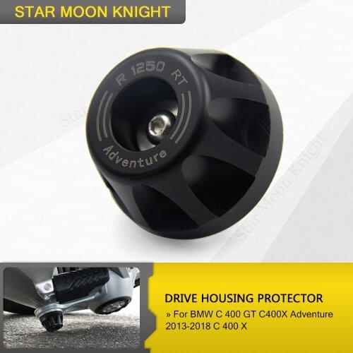 C400GT Motorcycle Final Drive Housing Cardan Crash Slider Protector For BMW C 400 GT C400X Adventure 2013-2018 C 400 X