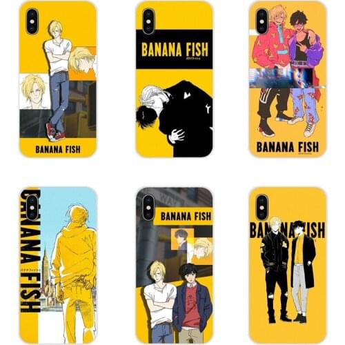 Accessories Phone Shell Covers Banana Fish anime For Samsung A10 A30 A40 A50 A60 A70 M30 Galaxy Note 2 3 4 5 8 9 10 PLUS