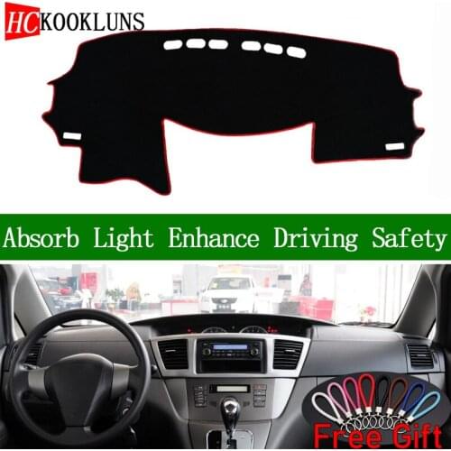 For great wall V80 COWRY 2008 2009-2013 Dashboard Cover Sun Shade Non-slip Dash Mat Pad Carpet Car Stickers Interior Accessories