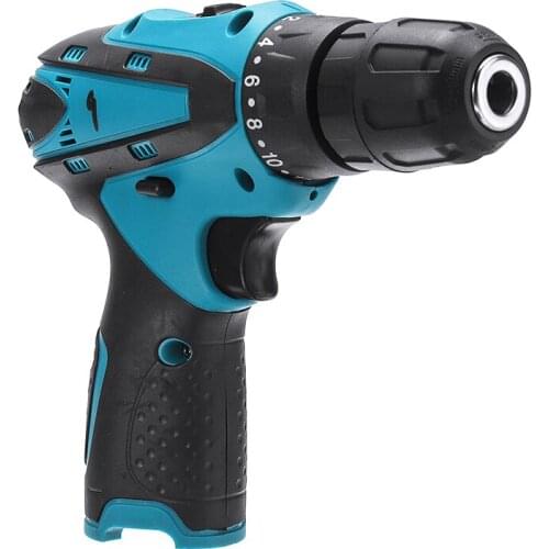 Cordless Precision Electric Screwdriver Electric Drill Torque Drill With Battery&Charger 12V Lithium Battery 2 Speeds Power Tool