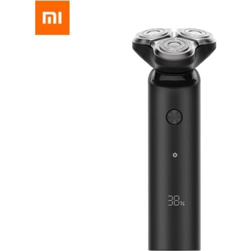 Electric Shaver Xiaomi MiJia electric shaver S500 Portable Flex Razor 3 Head Dry Wet Shaving Washable beard trimmer