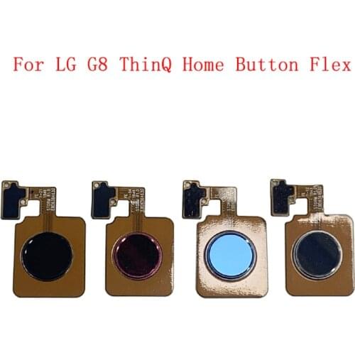 Home Button Fingerprint Sensor Flex Cable Ribbon For LG G8 ThinQ Touch Sensor Flex Replacement parts