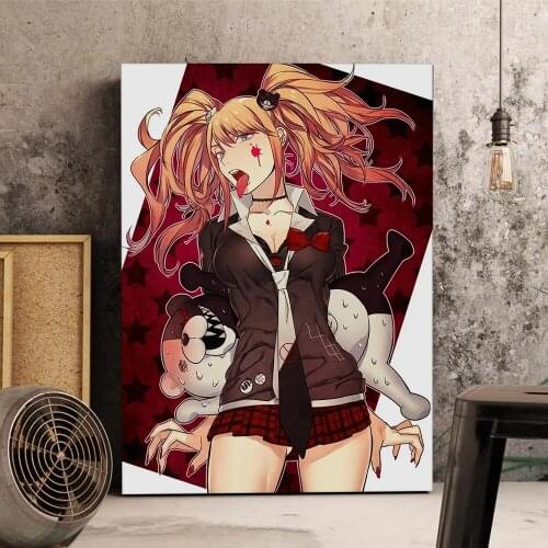 Hd Prints Japanese Anime Danganronpa Cool Home Decor Pictures Wall Artwork Modular Poster Painting Canvas Living Room No Framed