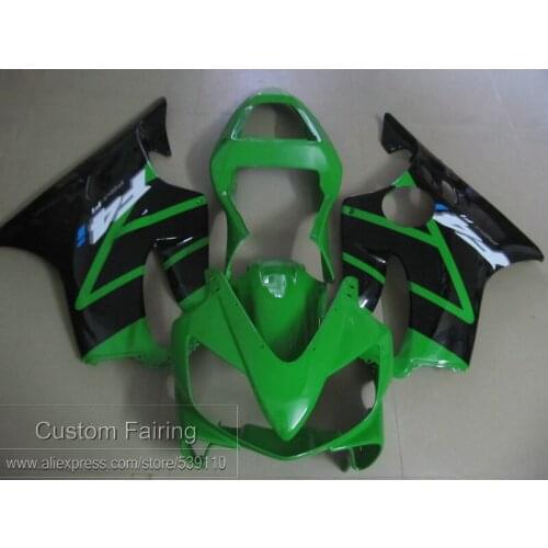 Injection bodywork fairing kit for Honda CBR600 F4I 01 02 03 green black fairings CBR600 F4I 2001-2003 SD07