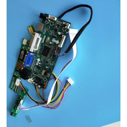 Kit for LP141WX1-TL03/LP141WX1-TL04 HDMI+DVI+VGA LCD 30pin M.NT68676 Display panel Controller Board moitor 1280X800 Audio 14.1"