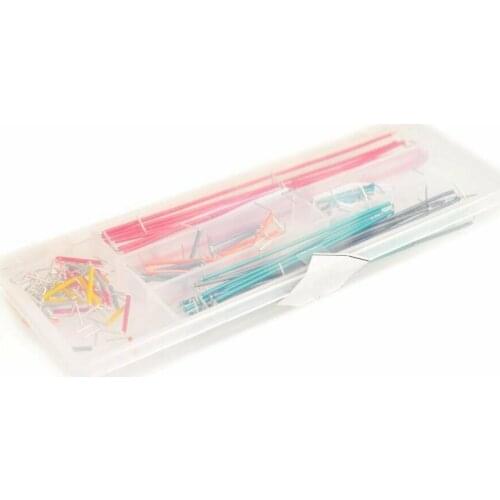 New 140Pcs Solderless Breadboard Jumper Cable Wire Kit DIY Shield For Arduino Tz