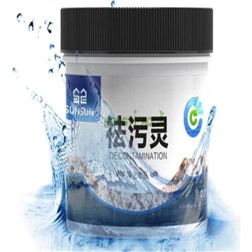 Aquarium Water Purifying Decontamination Revert water,Adsorb harmful pollutant,Remove yellow water bad smell,Stop algae for fish