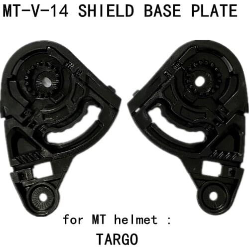 Pair Motorcycle Helmet Visor Shield Gear Base Plate Lens Holder For MT BLADE 2 REVENGE 2 TARGO RAPIDE Replacement parts