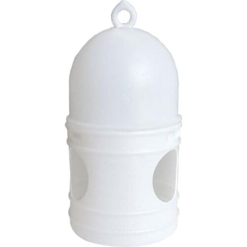 Plastic Bird Drinker Pigeon Waterer Portable Water Feeder Durable Automatic Water Container for Doves 1L Capacity