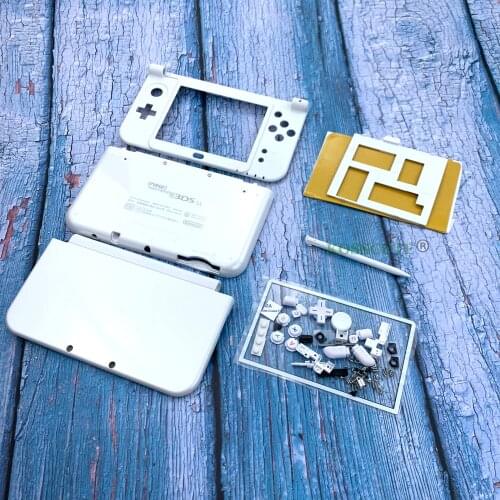For NEW 3DS LL/XL Full set Replacement Housing Shell Case Full Set with Buttons Screws Console Case Faceplate Cover Plate