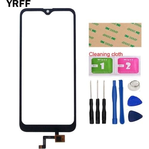 Touch Screen Panel For Doogee X90 Touch Screen Panel Sensor Cell Phone Front Glass Digitizer Panel TouchScreen Tools 3M Glue