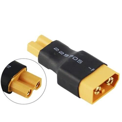 1Pcs Amass XT60 Male To XT30 Female Plug Connector With Sheath For RC Lipo Battery Multicopter Quadcopter Airplane
